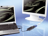 Xystec Multi-Display USB 2.0 auf DVI Adapter