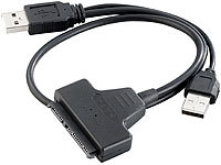 Xystec Festplatten-Adapter SATA auf USB 2.0 für 2,5"-HDD; Festplattengehäuse, Festplatten-Dockingstationen Festplattengehäuse, Festplatten-Dockingstationen 