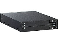 Xystec Internes SATA-Dock für 2x 2,5" Festplatten SATA I/II