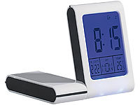 Xystec 5in1 USB-2.0-Hub mit LCD-Wecker, Timer, Kalender & Thermometer