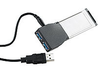 Xystec ExpressCard USB3.0-Schnittstellenkarte mit 2 Ports