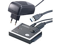 Xystec USB-3.0-Festplatten-Adapter mit Klon-Funktion, für HDD & SSD mit SATA; SATA-Festplatten-Adapter SATA-Festplatten-Adapter SATA-Festplatten-Adapter 