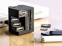; Festplatten-Dockingstationen, Aktive USB-3.0-Hubs mit Schnell-Lade-Funktion 