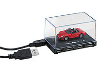 Xystec USB2.0-Hub im Sportwagen-Design "Porsche Boxster S"