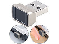 Xystec Finger-Abdruck-Scanner für Windows 7, 8, 8.1 & 10, mit 360°-Erkennung; USB-Kartenleser für Bankkarten USB-Kartenleser für Bankkarten USB-Kartenleser für Bankkarten USB-Kartenleser für Bankkarten 