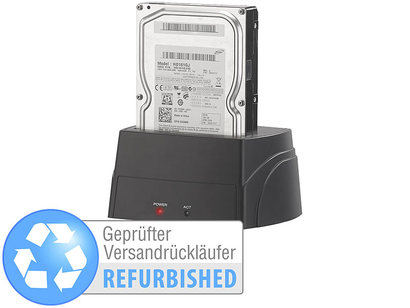 ; SATA-Festplatten-Adapter 