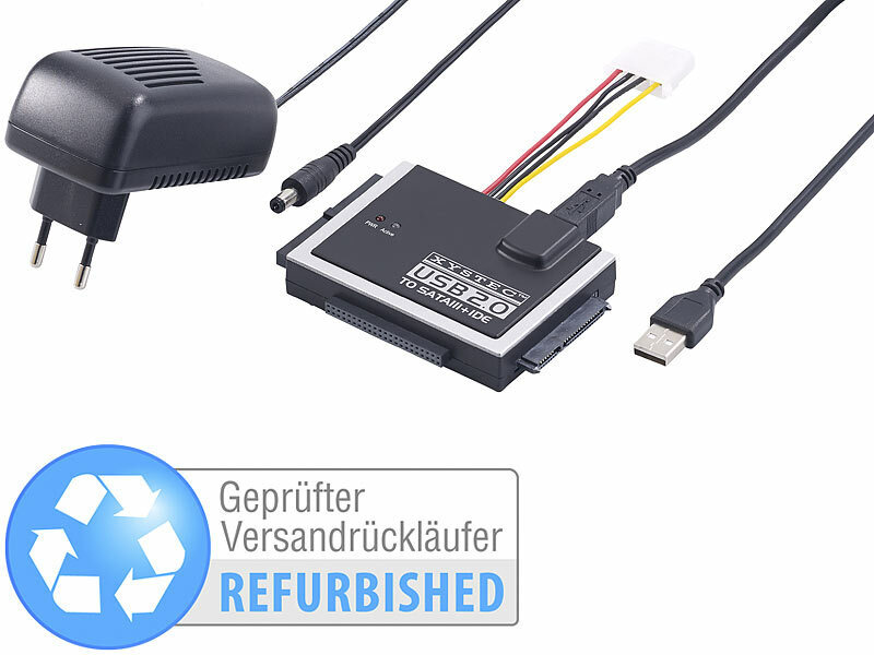 ; Festplattengehäuse, Festplatten-Dockingstationen 