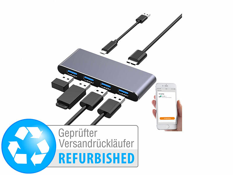 ; USB-Hubs & Dockingstations für Notebooks und Macbooks 