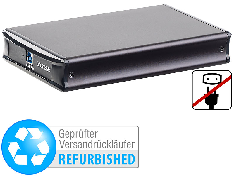 ; Externe Festplatten-Gehäuse 3,5" 