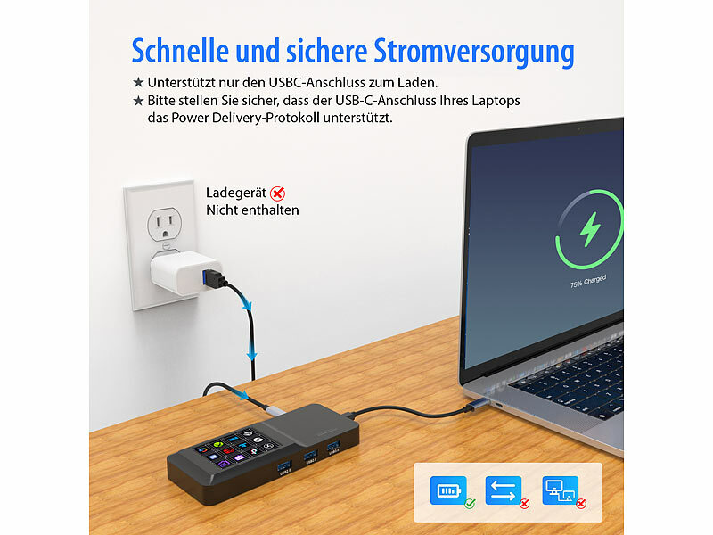 ; USB-Hubs & Dockingstations für Notebooks und Macbooks USB-Hubs & Dockingstations für Notebooks und Macbooks USB-Hubs & Dockingstations für Notebooks und Macbooks 